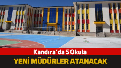 İl Milli Eğitim Müdürlüğü açıkladı. Kocaeli'de 49 okulda görev süreleri