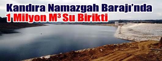 Türkiye'de içmesuyu barajı inşa