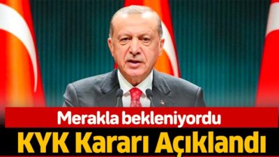 KYK kredi borcu bulunan milyonlarca vatandaşın beklediği kabine toplantısından müjdeli