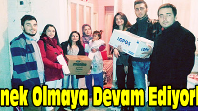 Kandıra Meslek Yüksekokulu (MYO) Tekstil Teknolojisi Programı öğrencileri sosyal sorumluluk