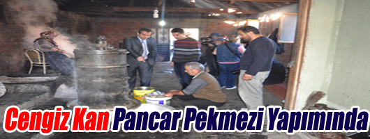 Kandıra Belediye Başkanı Cengiz KAN Sarıgazi Köyünde doğal olarak üretilen