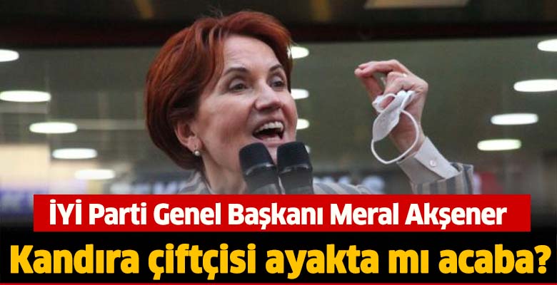 İYİ Parti Genel Başkanı Meral Akşener İzmit’te yaptığı konuşmada “Az