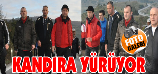 Kandıra Belediyesi'nin düzenlediği "Sağlıklı Yaşam Yürüyüşü" bu hafta Kandıra'ya 20