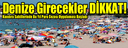 Yaz ayarlını gelmesiyle birlikte deniz sezonu da yavaş yavaş açılmaya