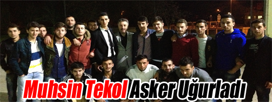 AKP Kandıra Belediye Başkanı Aday Adayı Muhsin Tekol askere gidecek