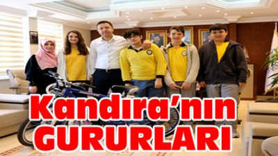 Kandıra'nın gururu oldular.