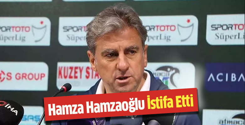 Çaykur Rizespor'da kötü gidişatın ardından Teknik Direktör Hamza Hamzaoğlu istifa