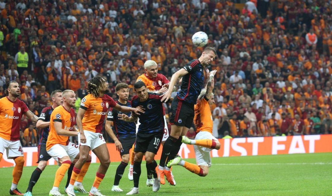 Galatasaray 2-2 Kopenhag UEFA Şampiyonlar Ligi 1.Hafta UEFA Şampiyonlar Ligi A Grubu ilk maçında Galatasaray, sahasında Kopenhag