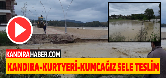 Meteoroloji günler öncesinden sel uyarısında bulunmuştu ve korkulan oldu. Kandıra'nın