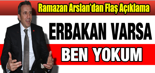 Saadet Partisi (SP) Kandıra İlçe eski Başkanı Ramazan Arslan, yerel