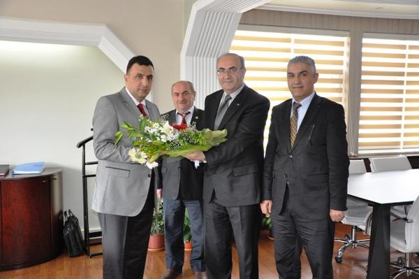 Sosyal Güvenlik Kurumu Kandıra Şube Müdürü Özcan Armağan ve Kandıra