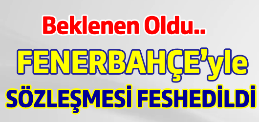 Fenerbahçe, Van Persie İle Yollarını Ayırdı