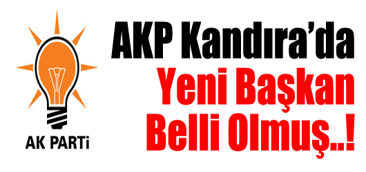 AKP Kandıra'da ilçe başkanlığı için 5 kişinin ismi anılıyordu. Bu