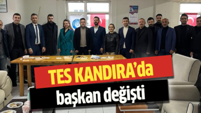 Türk Eğitim Sen Kandıra Şubesinde bayrak değişimi yaşandı. Mevcut Başkan