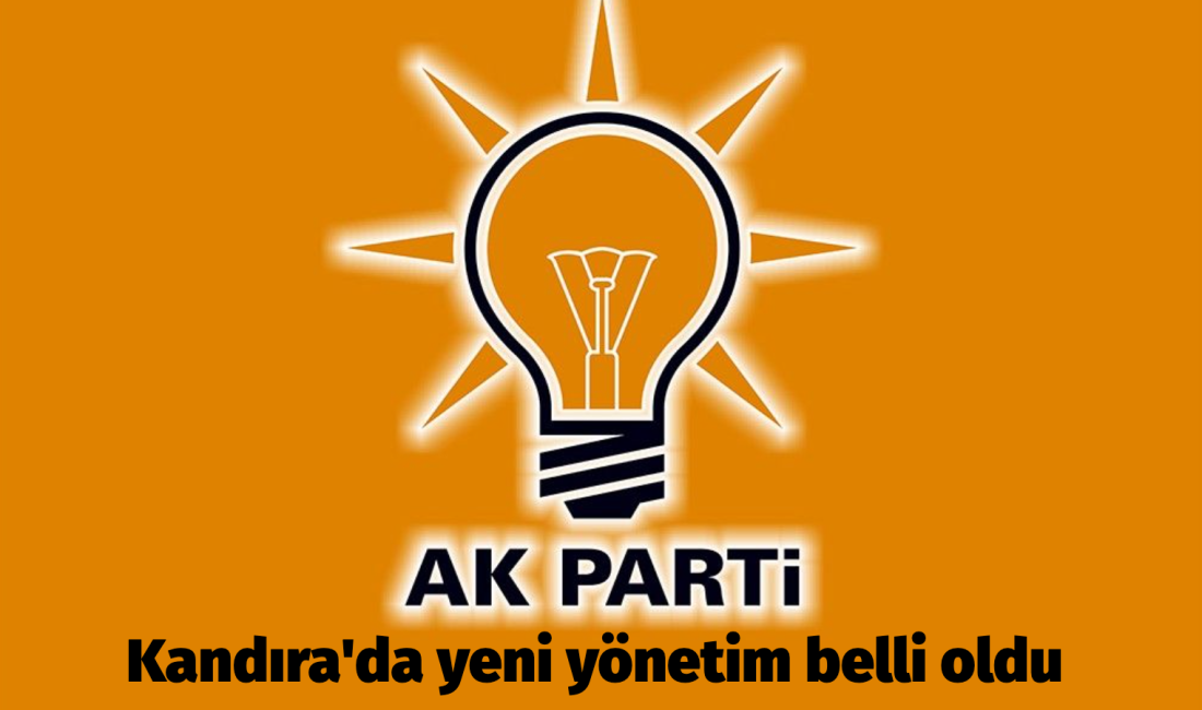 AK Parti Kandıra ilçe teşkilatının yeni yönetim kurul listesini açıkladı.
