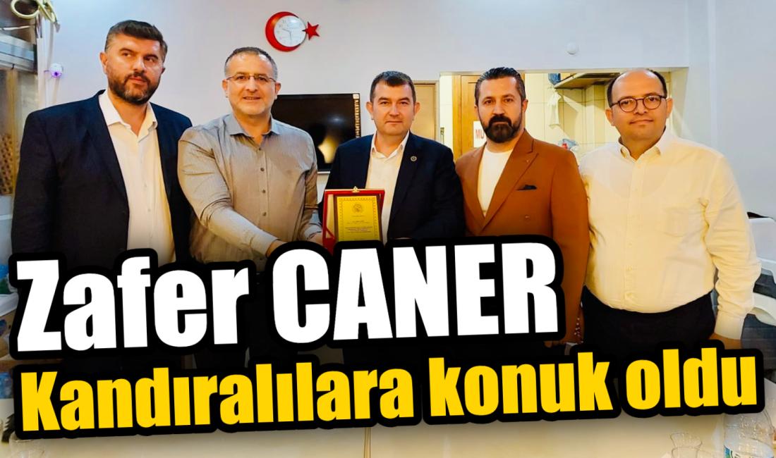 Kocaeli Kandıralılar Derneği Başkanı Sinan Yolcu'nun özel davetiyle düzenlenen toplantıya,