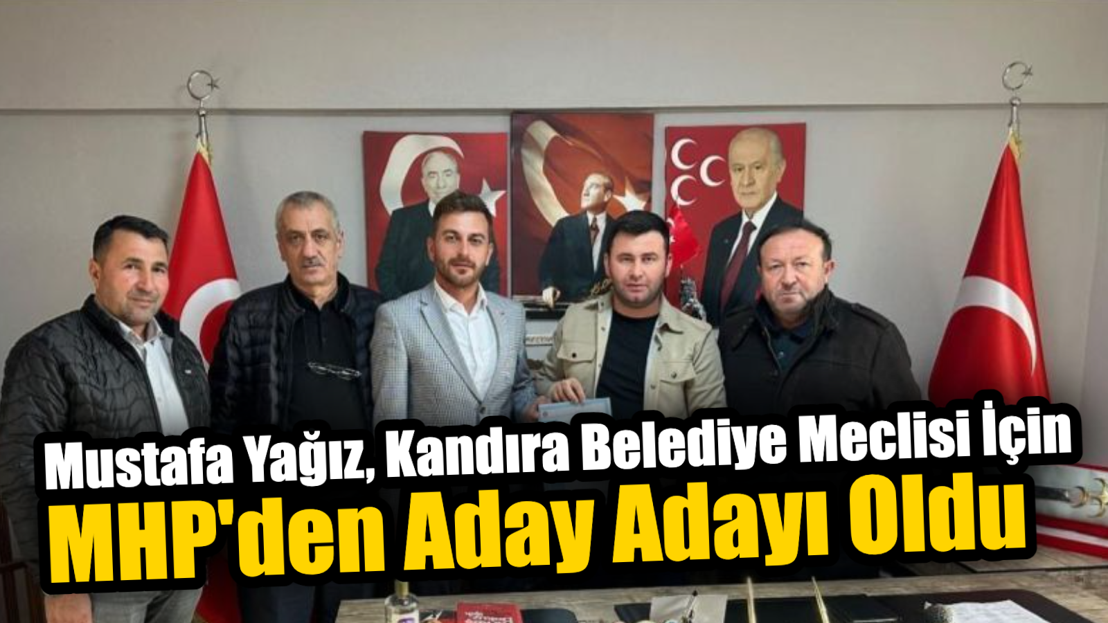 Mustafa Yağız, Kandıra Belediye Meclisi İçin MHP’den Aday Adayı Oldu
