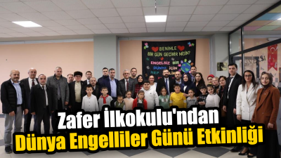 Zafer İlkokulu Özel Eğitim Sınıfı 3 Aralık Dünya Engelliler Günü