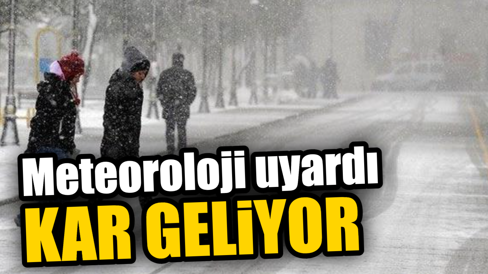 Meteoroloji Kocaeli’yi uyardı: Kuvvetli kar yağışı geliyor!