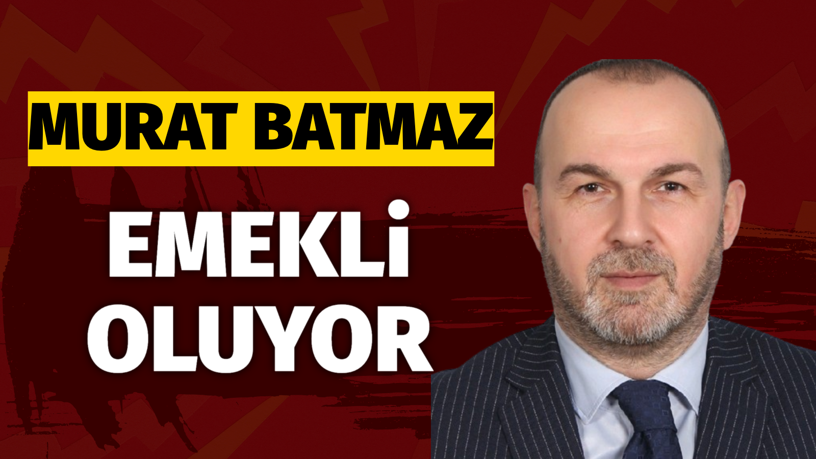 Murat Batmaz, önümüzdeki hafta emekli olarak Kocaeli Büyükşehir Belediyesi'nden ayrılacak.