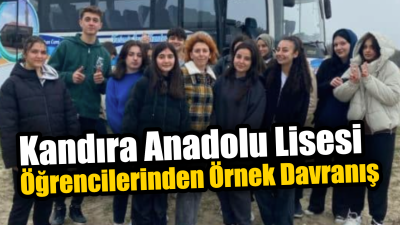 Kandıra Anadolu Lisesi öğrencileri, bu ay planlanan "Doğa Bizim İçin