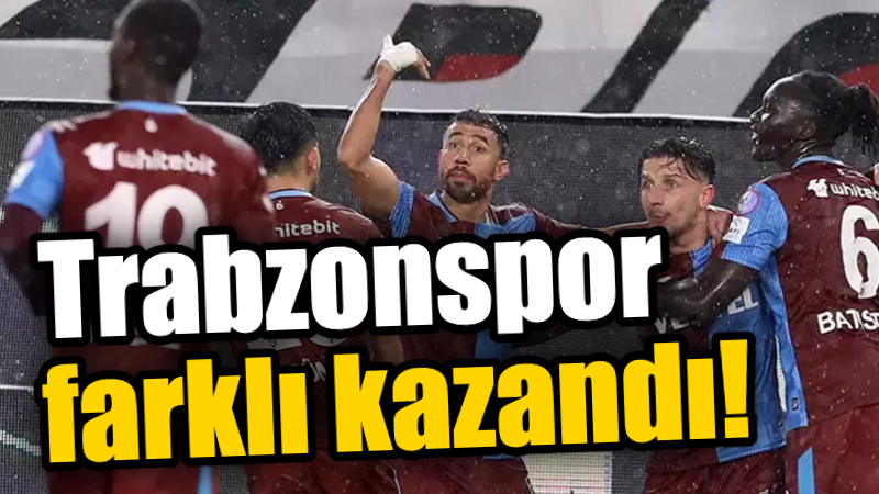 Trendyol Süper Lig'in 29. haftasında Trabzonspor sahasında Fatih Karagümrük'ü konuk