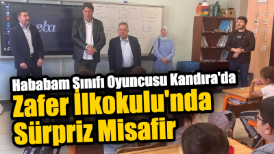 Kandıralı İşadamı Çetin Akarsu'nun vesilesiyle Hababam Sınıfı oyuncularından Tuncay Akça,