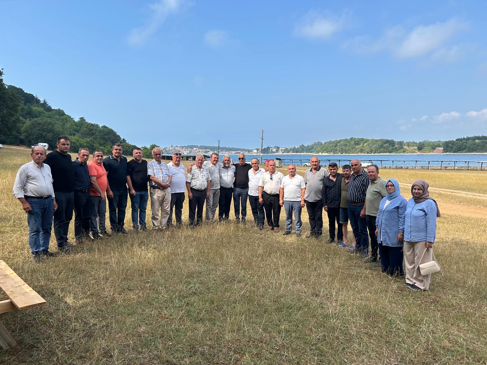 Kandıra Muhtarları Kerpe Ömerağzı piknik buluşması
