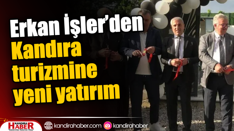 Kandıra’nın tanınmış iş insanlarından Erkan İşler, Kerpe’deki turizm yatırımlarını genişletti.