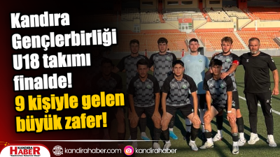 Kandıra Gençlerbirliği U-18 Futbol Takımı, Play-Off yarı finalinde Körfez İlçe