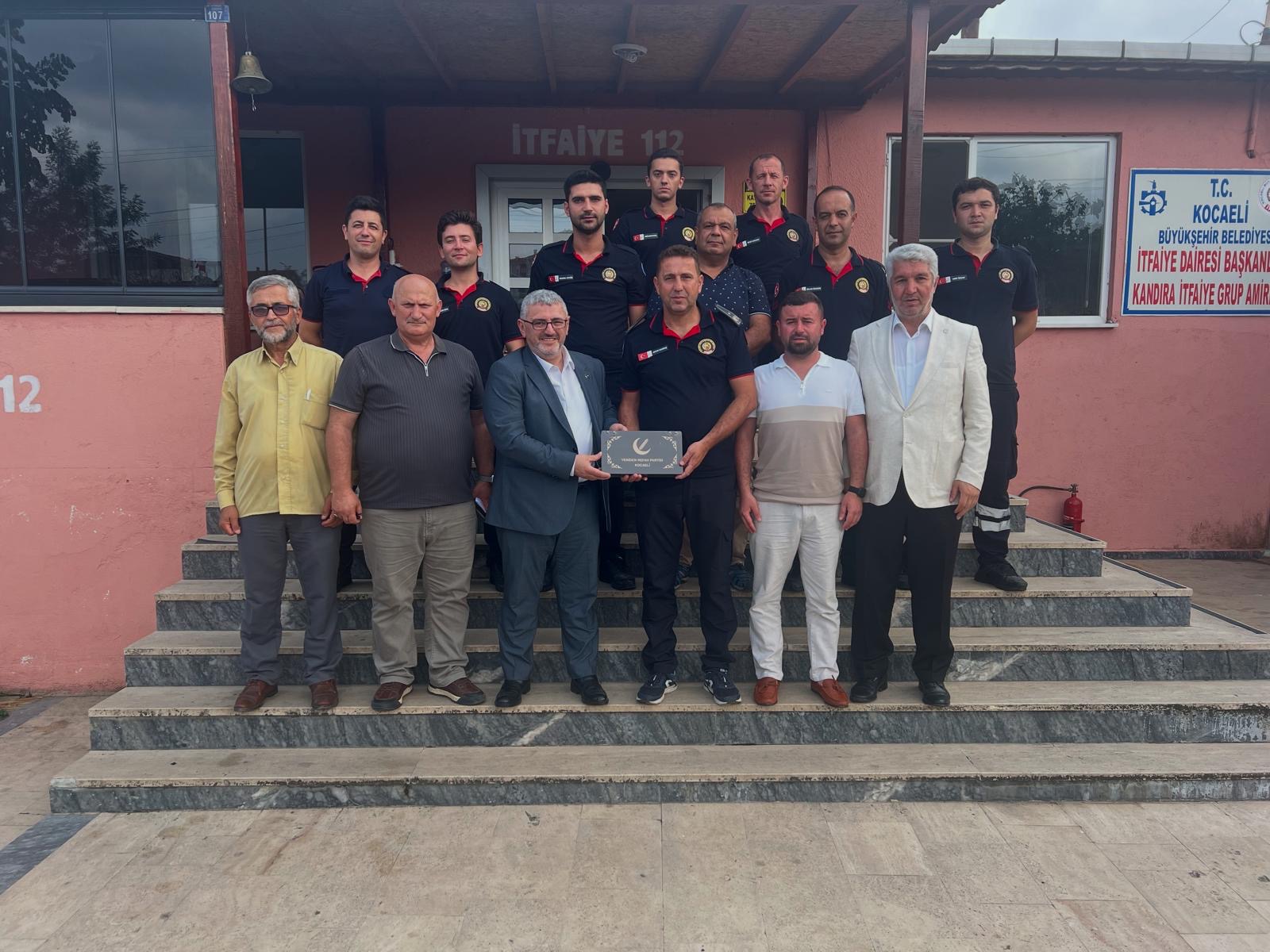 Yeniden Refah Partisi'nden Kandıra’ya Anlamlı Ziyaret