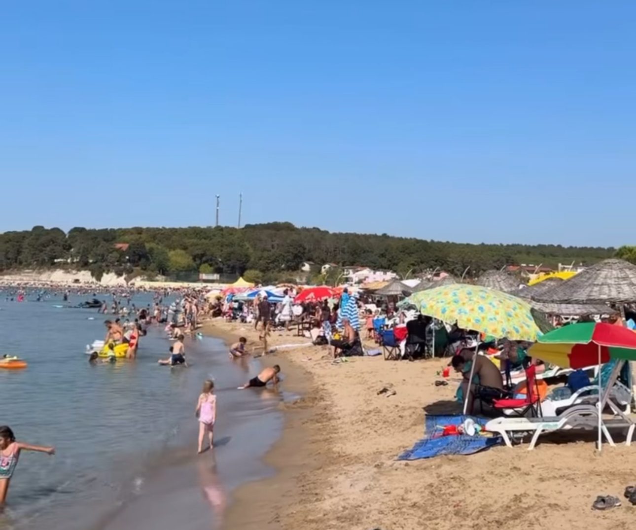 Okullar Öncesi Kandıra Sahillerine Büyük İlgi