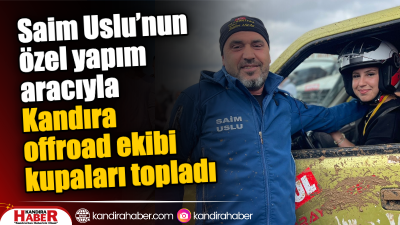 Kandıra’yı temsil eden Opel Frontera Dünyası Kandıra Offroad ekibi, hem