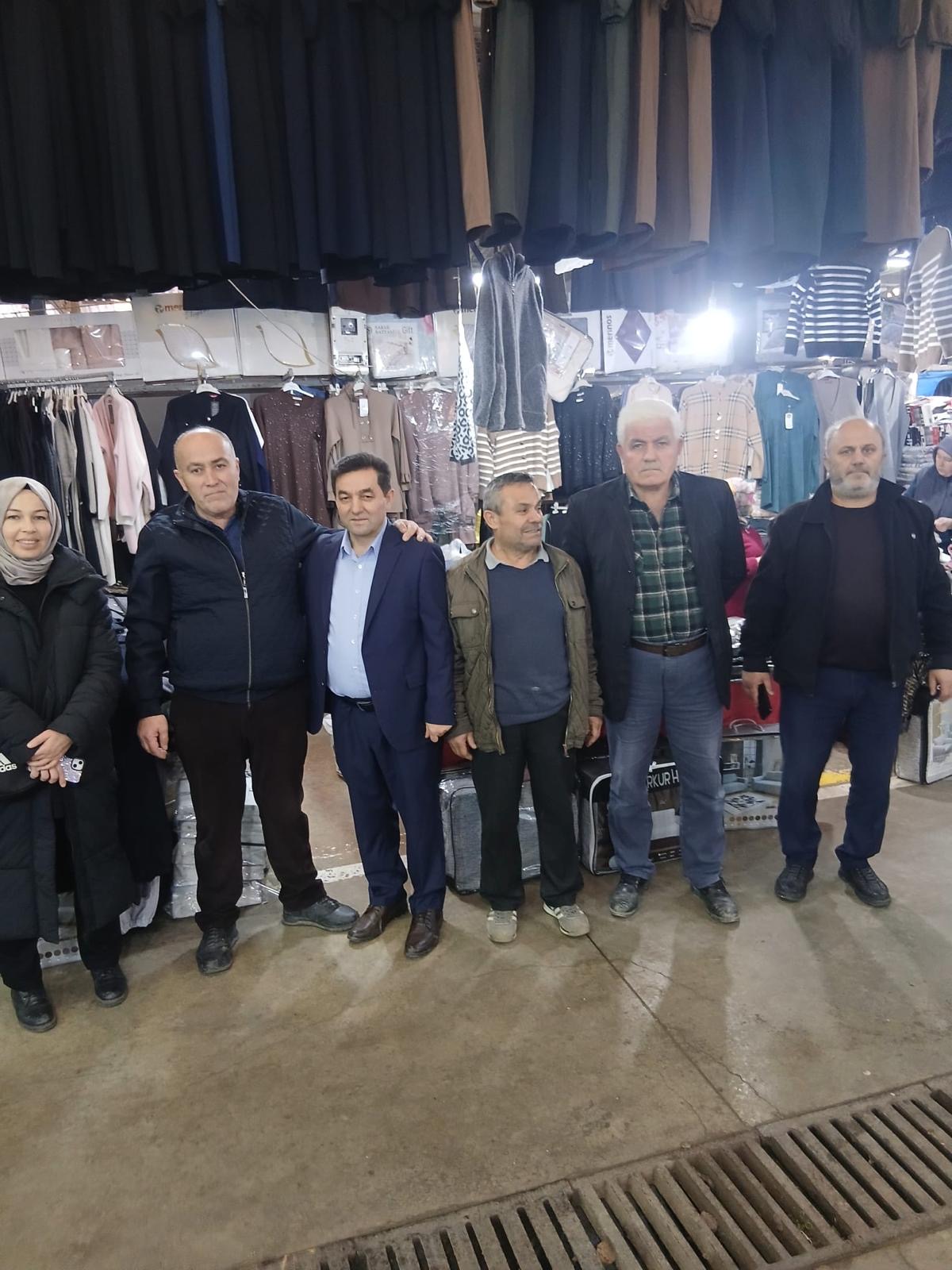 Yayla Kaba, Kandıra Çarşamba Pazarı’nda Esnafla Bir Araya Geldi