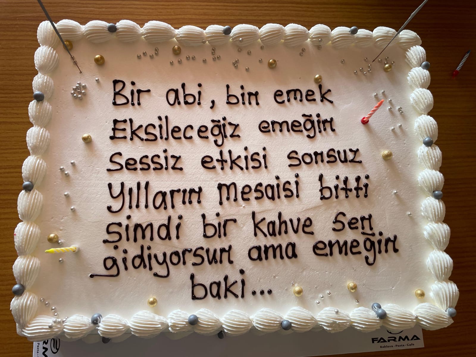 Kandıra Hurşit Güneş Ortaokulunda Sabahattin Duman’a Duygusal Veda