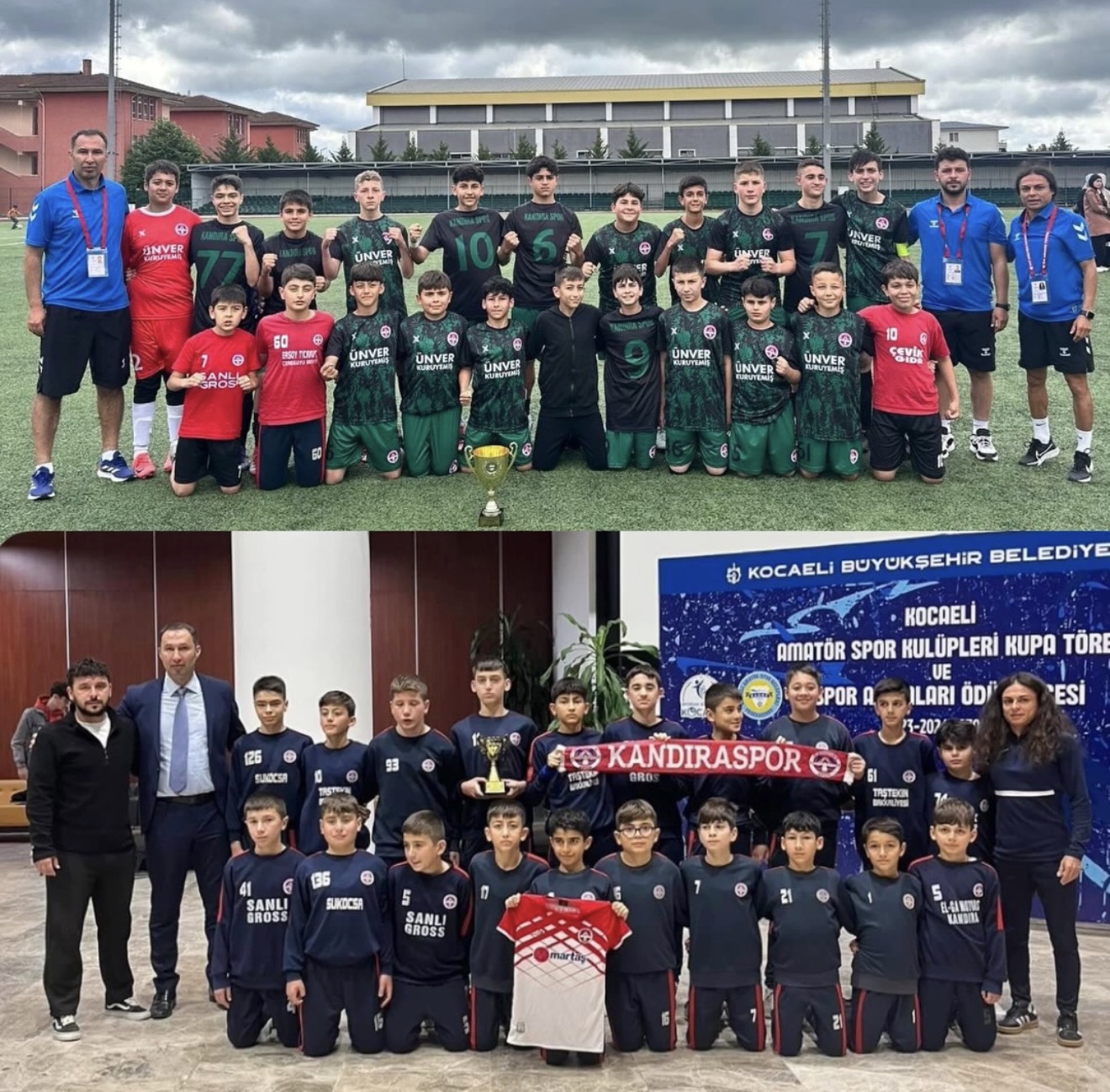 Kandıraspor U14 Şampiyonluk Maçına Çıkıyor.. Kulüpten Taraftara Şampiyonluk Çağrısı..