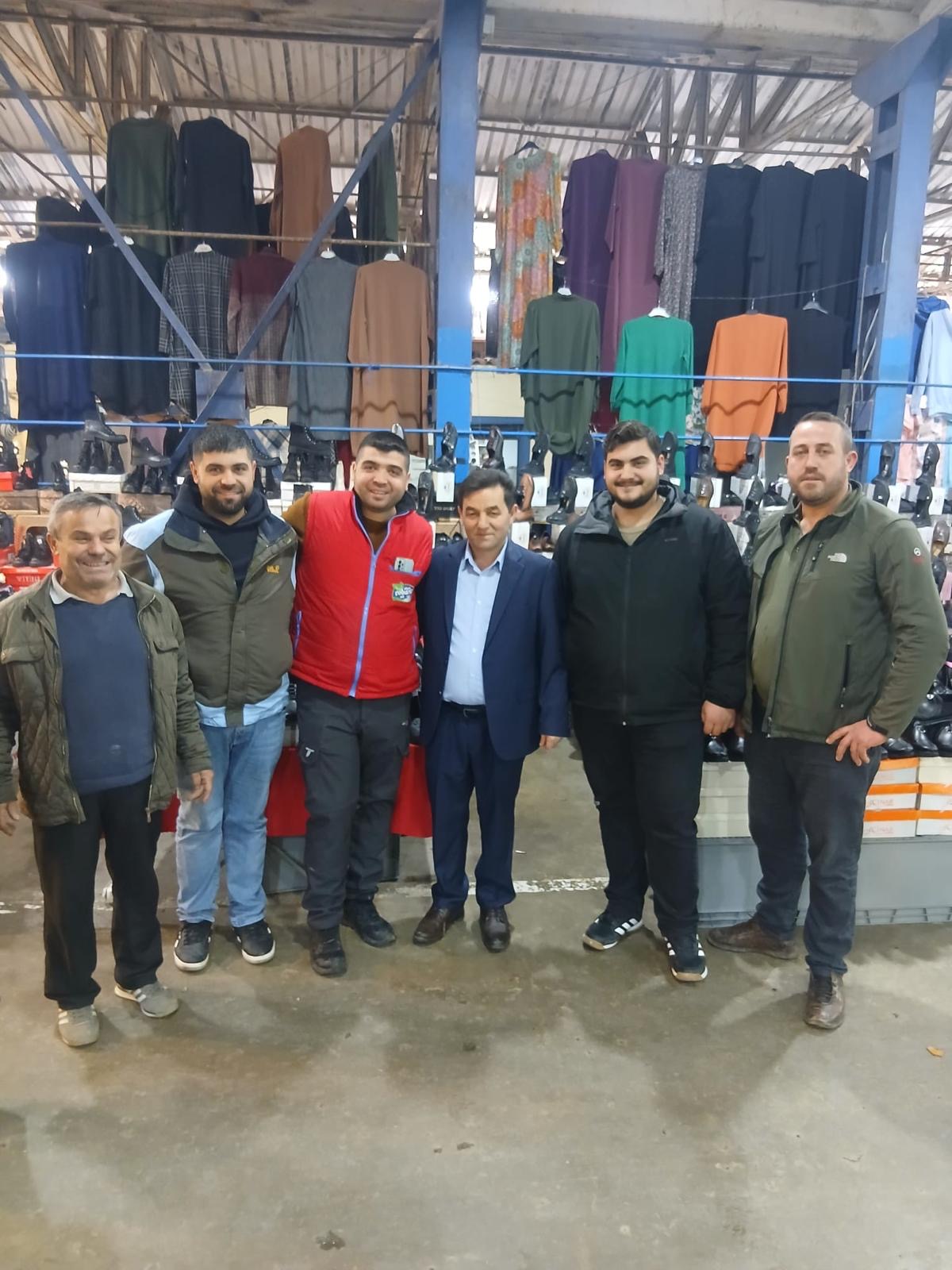 Yayla Kaba, Kandıra Çarşamba Pazarı’nda Esnafla Bir Araya Geldi