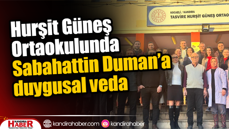 Kandıra Tasvire Hurşit Güneş Ortaokulunda uzun yıllar boyunca görev yaparak