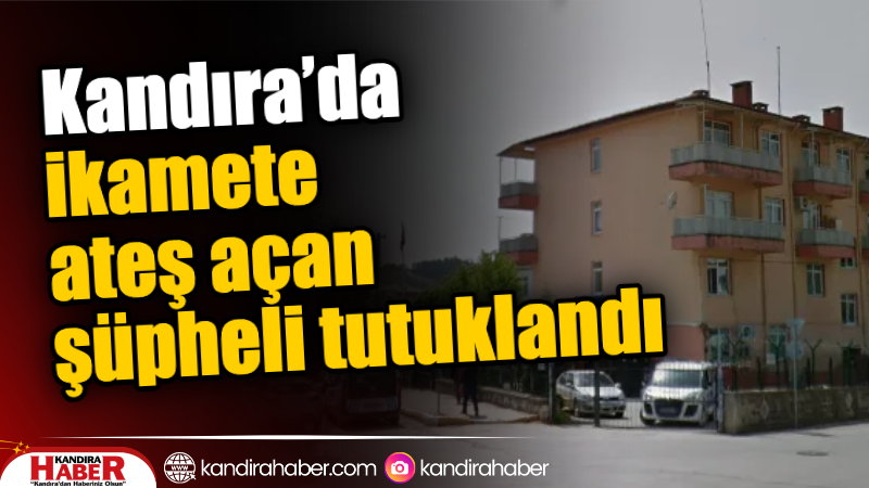 Kandıra'da bir ikametin kurşunlanmasıyla ilgili yürütülen soruşturma kapsamında polis ekipleri