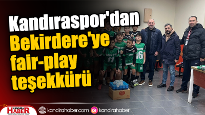 Şampiyonluk kupasını almak için gün sayan Kandıraspor U14 Takımı, hafta