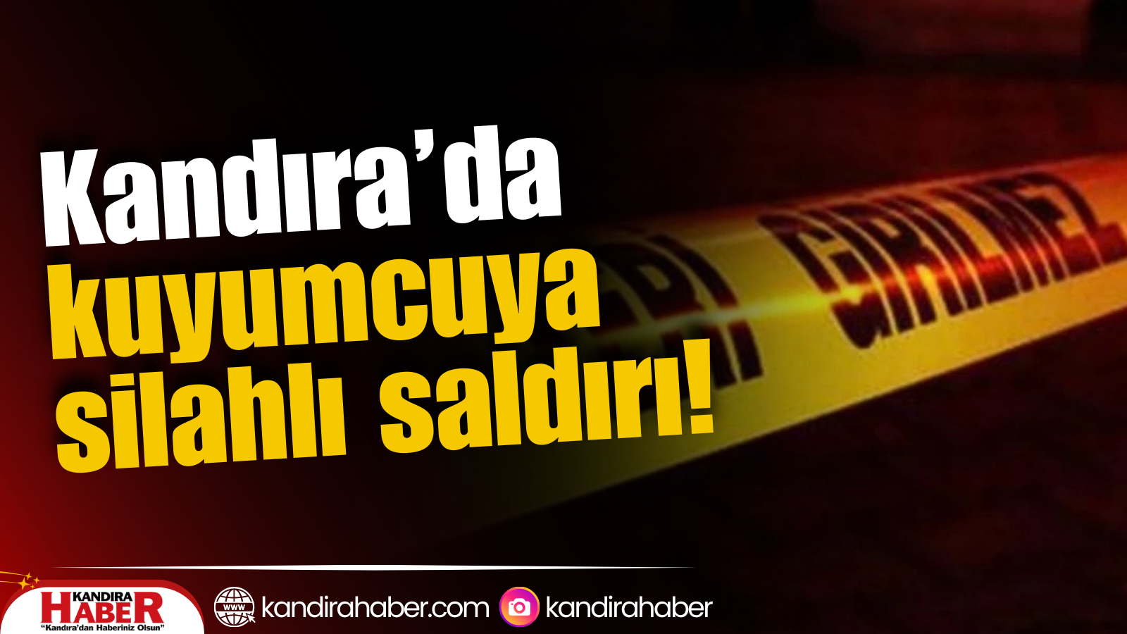 Kandıra’da gece saatlerinde bir kuyumcuya silahlı saldırı düzenlendi. Olayda iş