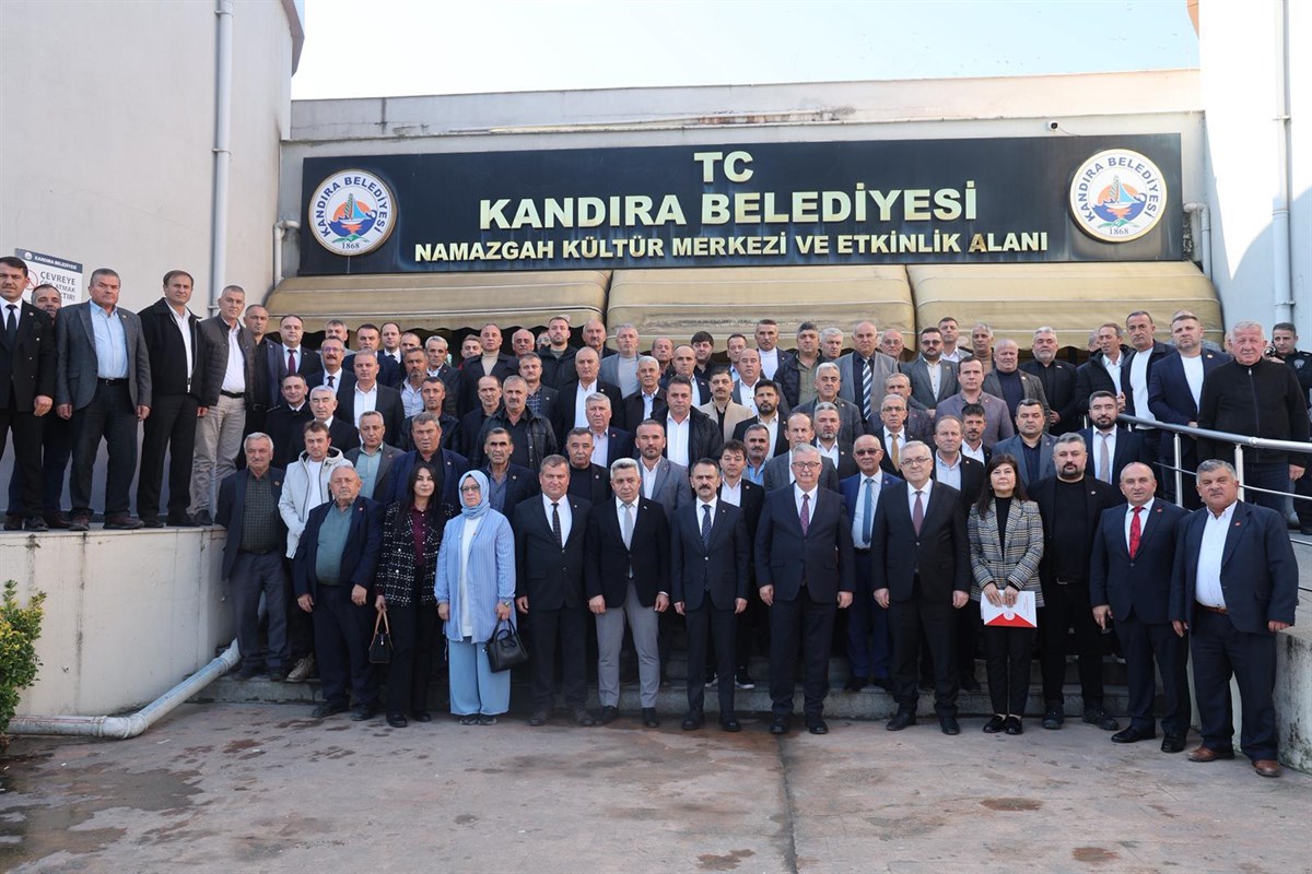 Kandıra İlçesi Muhtarlar Toplantısı Vali Aktaş Başkanlığında Gerçekleştirildi