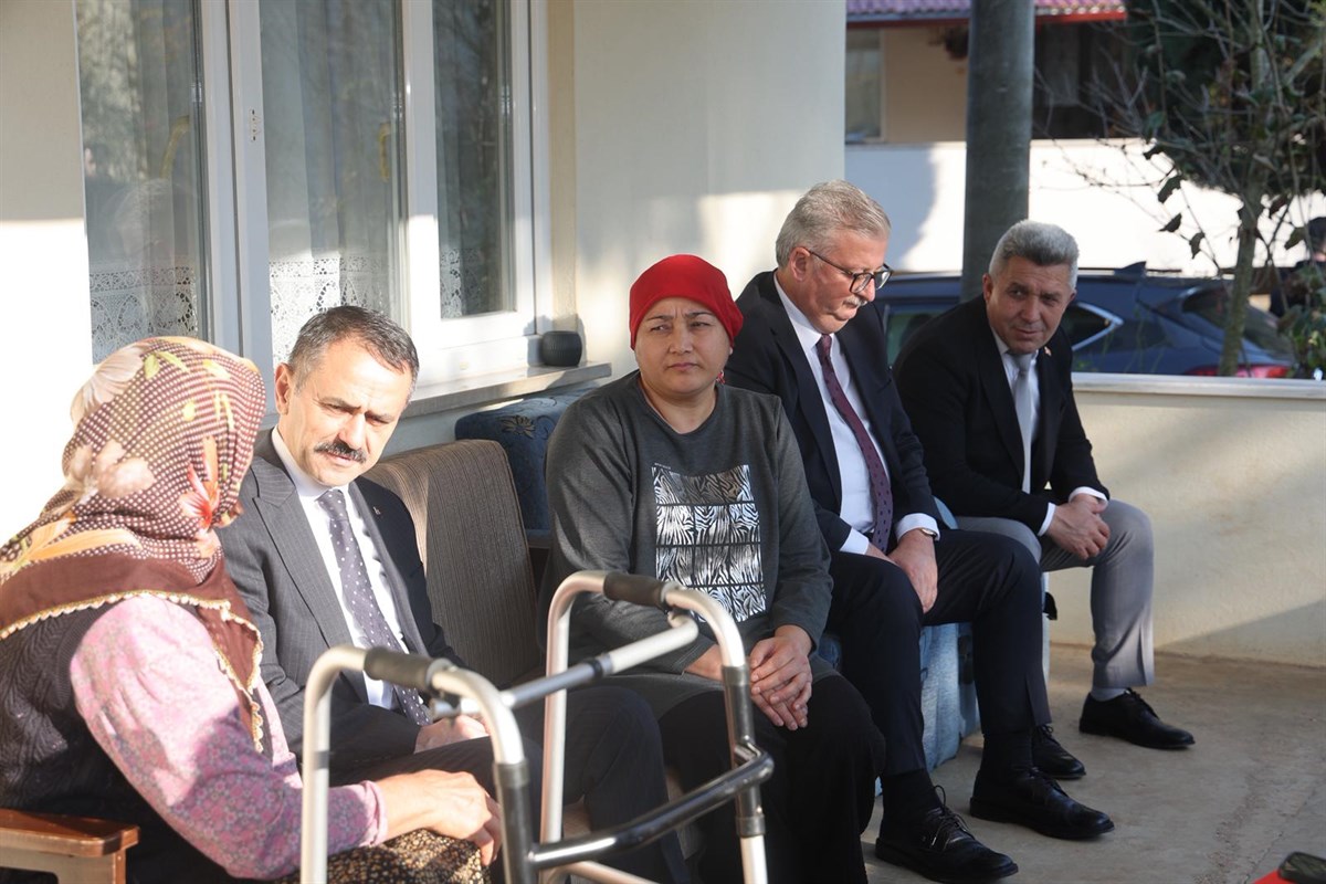 Vali Aktaş’tan Kandıra’da Şehit Yakını, Gazi ve Engelli Ailelere Anlamlı Ziyaret