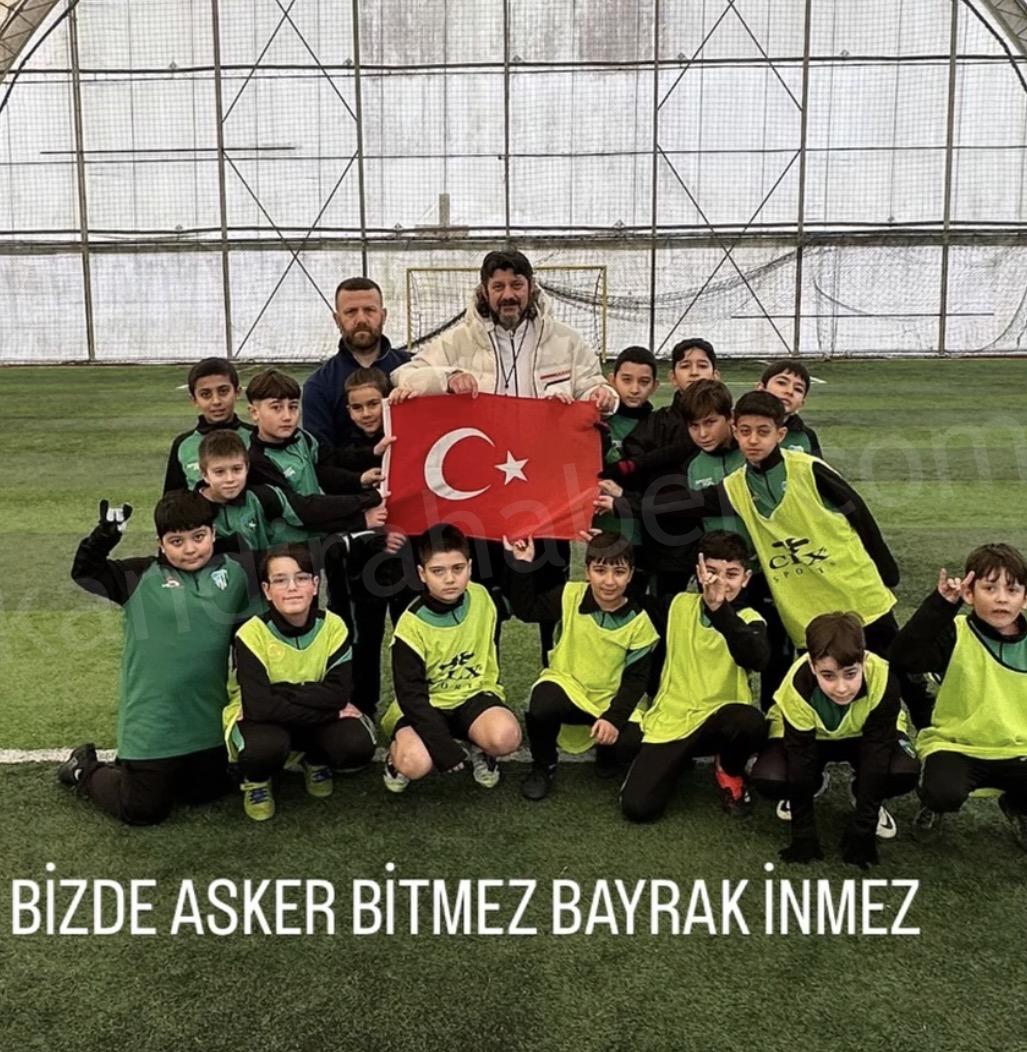 Mardin'in Nusaybin ilçesinde şanlı Türk bayrağımıza yönelik gerçekleştirilen alçak saldırı,