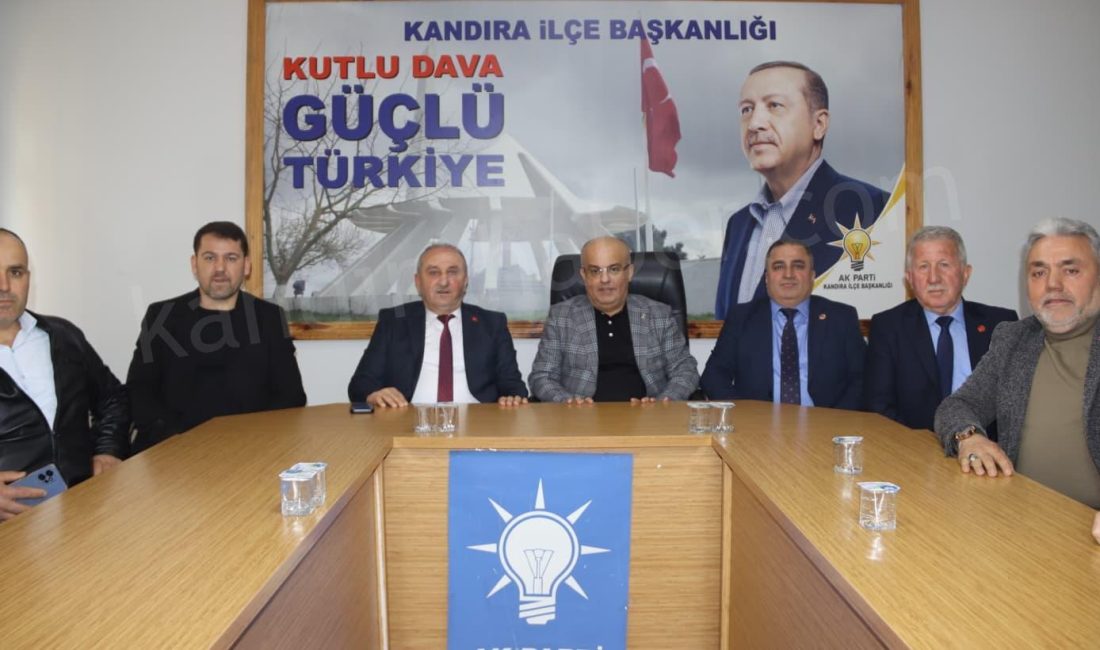 AK Parti Kandıra İlçe Başkanı Sertan Kulaç, göreve gelmesinin ardından