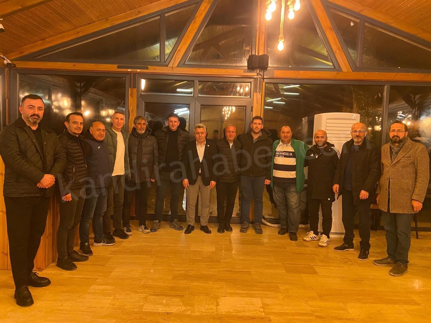 Kandıra Belediye Başkanı Erol Ölmez, spor dünyasının önemli isimlerini Seyrek’te