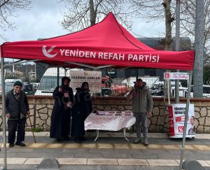 Yeniden Refah Partisi Kandıra İlçe Teşkilatı, dondurucu soğuk ve şiddetli