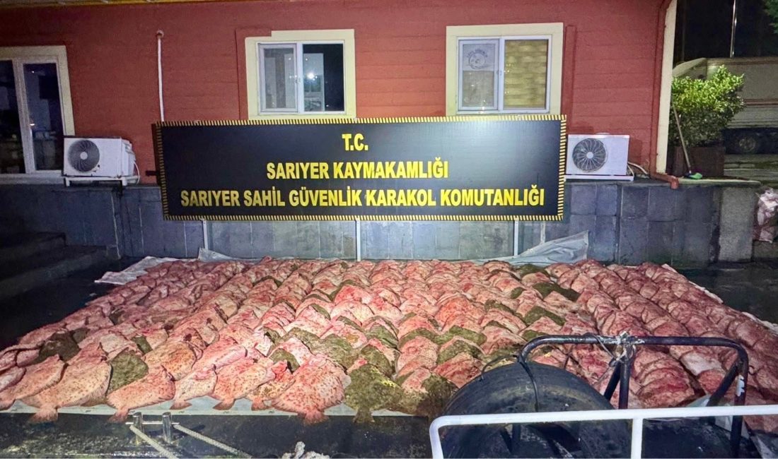 Denizlerimizde sürdürülebilir balıkçılığı korumak amacıyla düzenlenen operasyonlarda yasa dışı kalkan