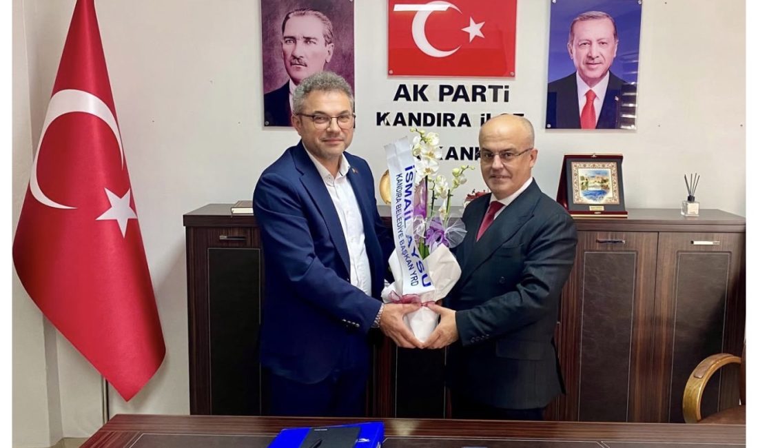 Sertan Kulaç’a Anlamlı Ziyaret: Başkan Yardımcısı İsmail Aysu Çiçeklerle Geldi Kandıra Belediye Başkan Yardımcısı İsmail Aysu, AK Parti Kandıra İlçe