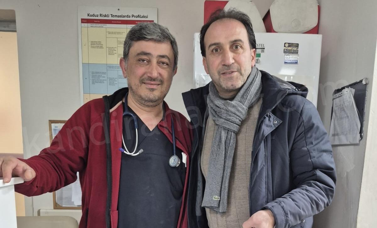 Kandıra’nın sevilen simalarından İsmail Hakkı Buruş, 14 Mart Tıp Bayramı